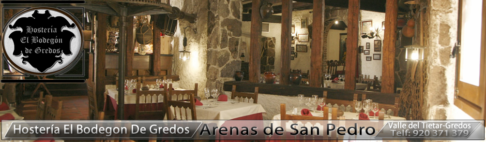 Restaurantes en Arenas de San Pedro